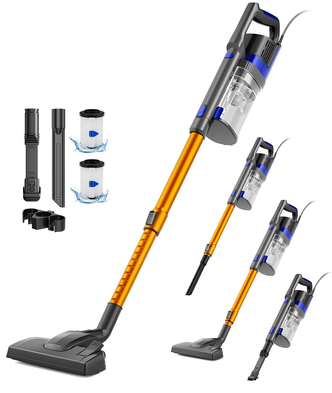 Aspirateur Balai Sans Fil Télescopique Aonus A7, Portable, Léger, Sans Sac - Neuf En Boîte